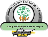 YR925 FM - Under The Sandbox Tree Certified Name: Kokiyondo Onyan Backup Singer (Franklin MEYERS)