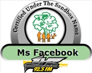 YR925 FM - Under The Sandbox Tree Certified Name: Ms Facebook (Anna RABESS-RICHARDSON)